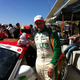 Illustration for article titled Racing Drivers With Easter Bunnies Are The Best Thing Ever